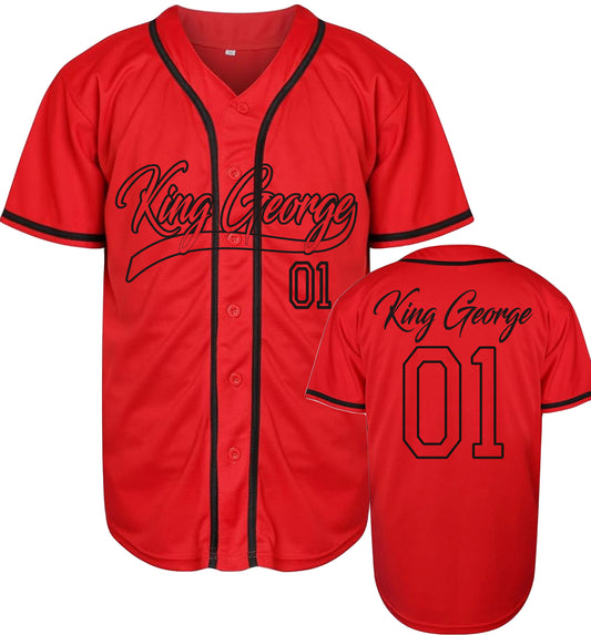 Custom KG Baseball Jersey