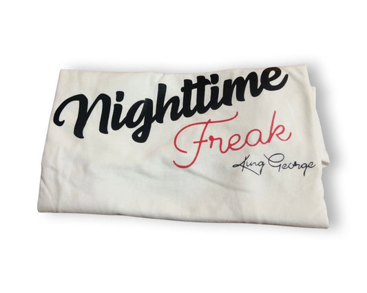 Nighttime freak (tee) white